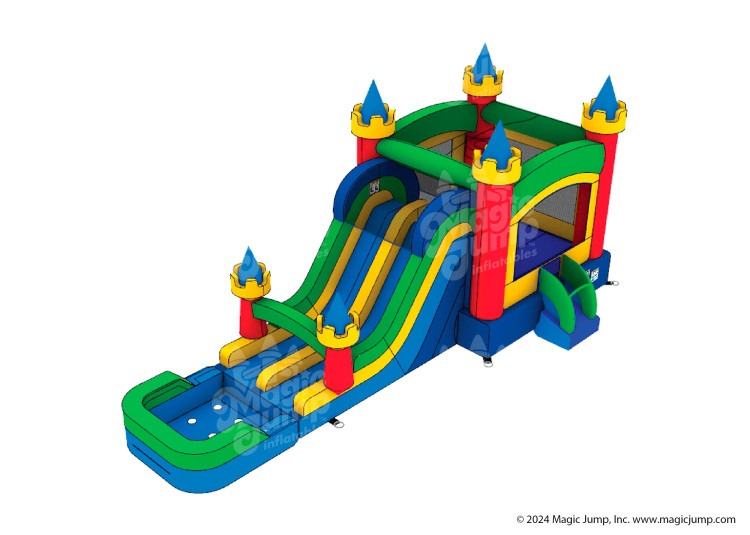 Bounce House + Slide Combos